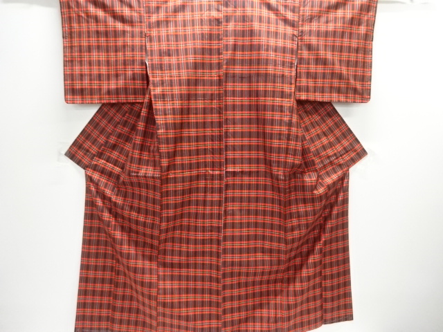 Japanese Kimono / Tsumugi Omeshi Silk